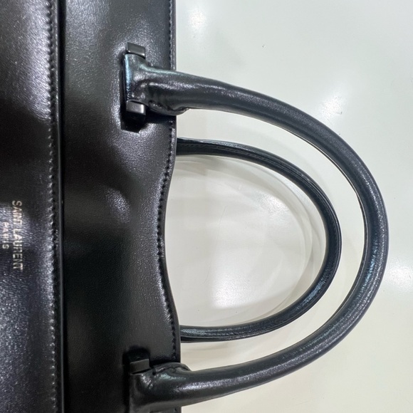 SOLD! Yves Saint Laurent Calfskin Medium Uptown Tote - Picture 8 of 14